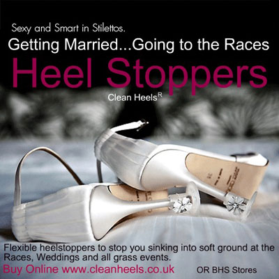   Wedding Planners Charge on Clean Heels   Stubbington   Heel Protectors And Heelstoppers Uk