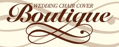 The Wedding Planner Wedding Chair Cover Boutique